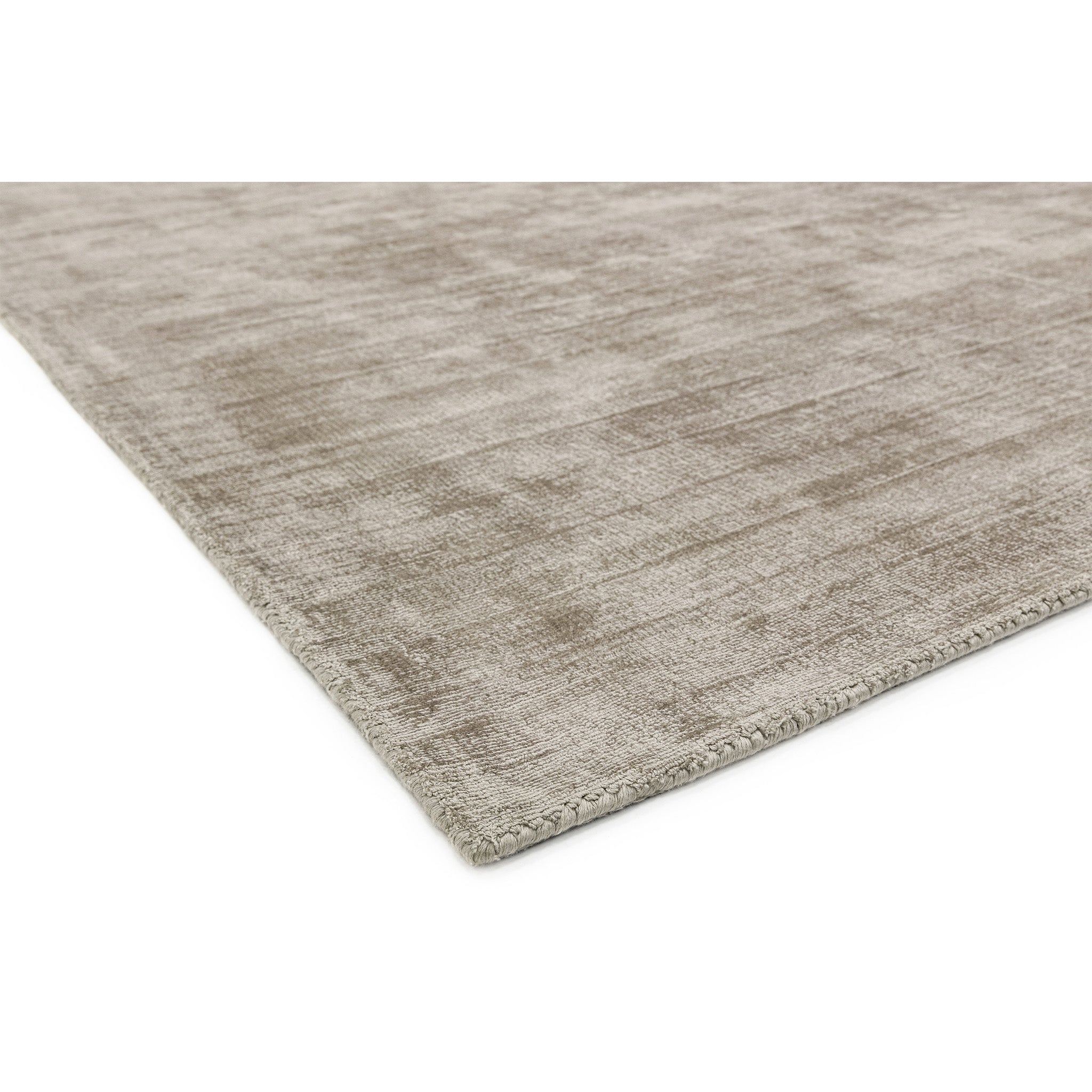 Hand Woven Viscose Rug in Smoke